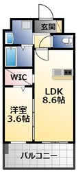 ESTONE HIGASHIOSAKAの物件間取画像